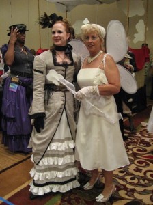 Gray Bustle & White Fairy