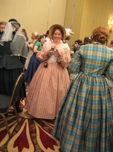 A late 1830s Girl using 21st C. technology