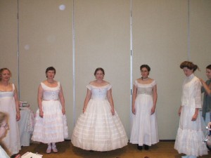 Dressing the Silhouette undergarments