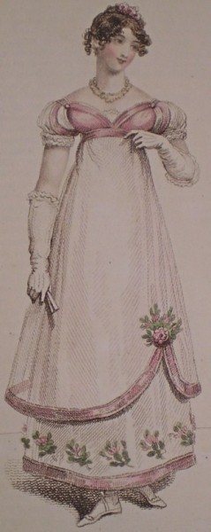 1816 April Evening Dress