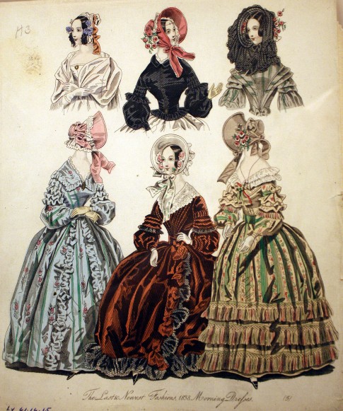 Dressing a Lady – circa 1838 – Historical Sewing