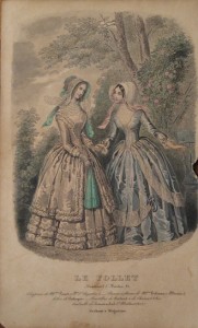 Early 1850s Le Follet plate
