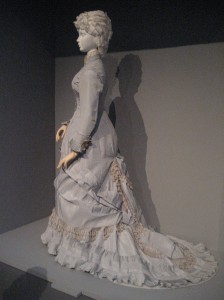 1880 Silver Dinner Dress