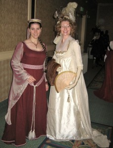 Jen -Medieval & Lauren -1790s