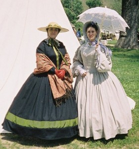 Wool & Cotton Civil War Dresses